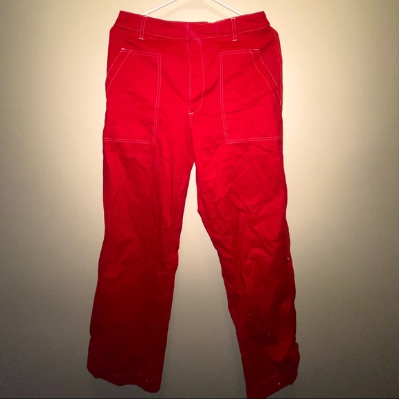 High waisted mom style wide leg pants - Picture 1 of 2